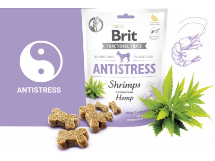 Brit Care Dog Functional Snack Antistress Shrimps 150g