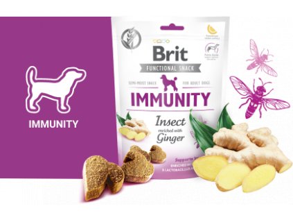 Brit Care Dog Functional Snack Immunity Insect 150g