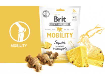 Brit Care Dog Functional Snack Mobility Squid 150g