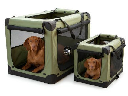 prepravka 4pet pro psa nylonova petbox olive