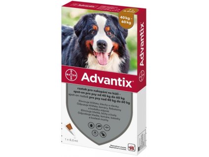 antiparazitikum pes advantix spot on 40 60kg