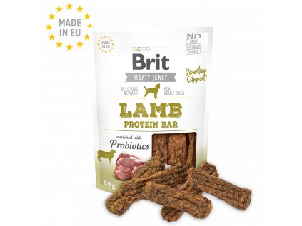 Brit Jerky Lamb Protein Bar 80g