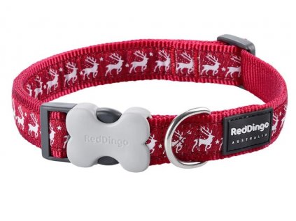 Obojek Red Dingo 20-32cm/12mm Reindeer