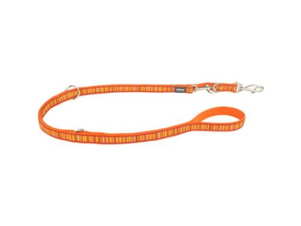Vodítko Red Dingo malé přepínací 2m/12mm Lotzadotz Orange