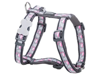 postroj flamingo grey plamenak red dingo pes
