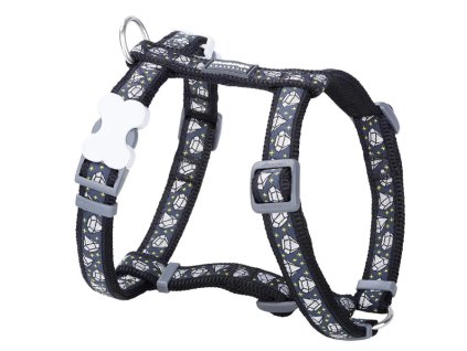 postroj red dingo diamond black