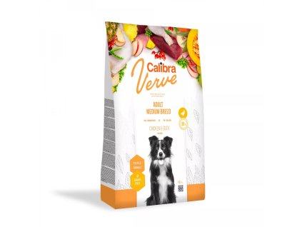 Calibra Dog Verve GF Adult Medium Chicken&Duck 2kg