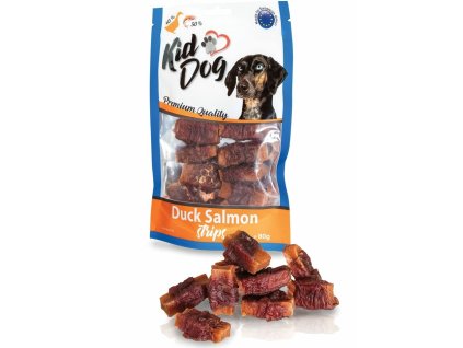 KIDDOG losos obalený kachním masíčkem 80 g
