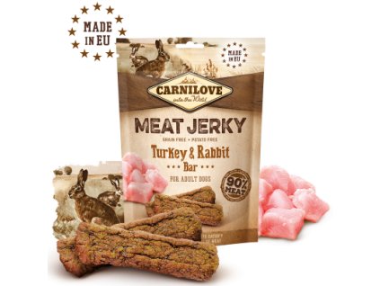 Carnilove Dog Jerky Rabbit&Turkey Bar 100g