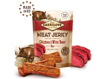 Carnilove Dog Jerky Boar&Chicken Bar 100g