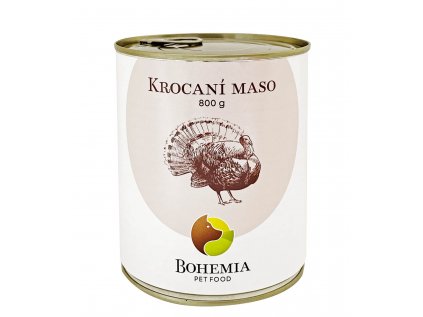 BOHEMIA Krocaní maso ve vlastní šťávě 800g