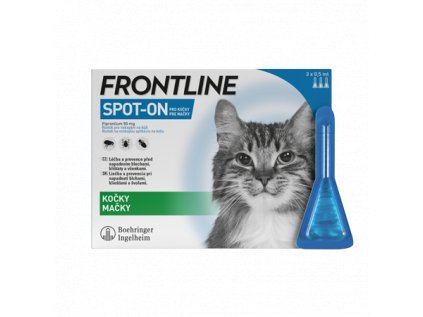 FRONTLINE SPOT ON pro kočky - 3x0,5ml