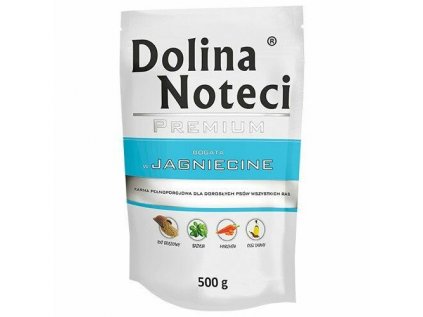 DOLINA NOTECI PREMIUM jehněčí kapsička pro psy 500 g