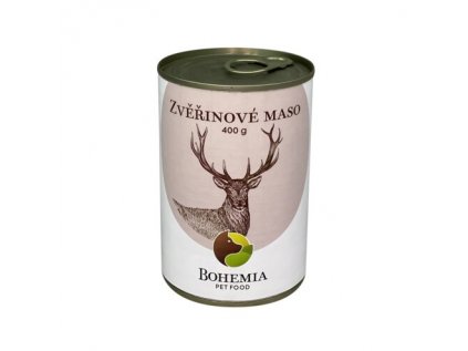 BOHEMIA Zvěřinové maso ve vlastní šťávě 400g