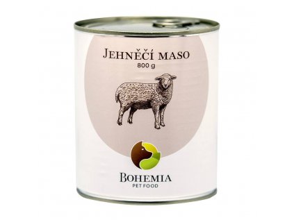 BOHEMIA Jehněčí maso ve vlastní šťávě 800g