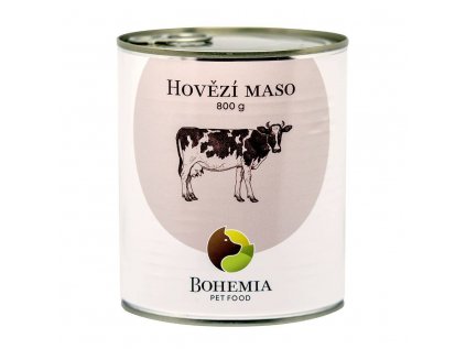 BOHEMIA Hovězí maso ve vlastní šťávě 800g