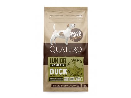 QUATTRO Dog Dry SB Junior Kachna 7kg