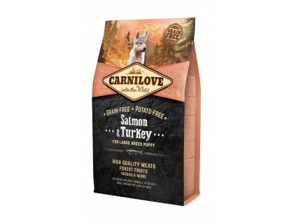 carnilove salmon turkey puppies stene 1