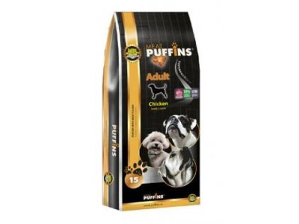 Puffins Dog Adult Chicken 1kg