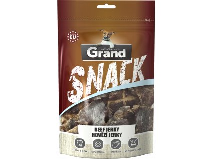 GRAND Suš. Deluxe Hovězí jerky pochoutka pro psy 100g