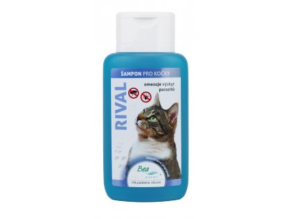 Šampon Bea antiparazitární Rival kočka s TEA TREE 220ml