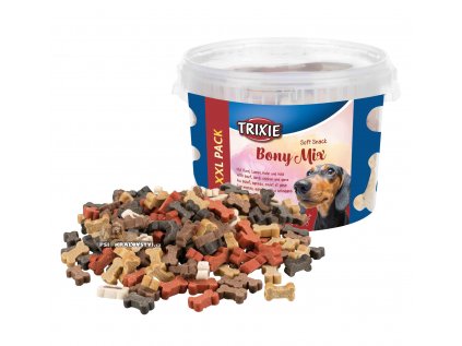 Soft Snack Bony MIX XXL- hovězí, jehněčí, kuře, zvěřina 1800 g