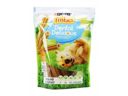 Friskies pochoutka pes DentalDelicious Med.&Large 200g