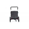 Vozík za kolo s funkcí rychlého skládání M 63 x 95 x 90/132 cm max. 22 kg šedý
