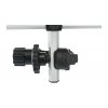 Automříž do kufru pro psa š.105-172cm / v. 46-60cm stříbrná
