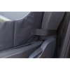 Autosedačka DOUBLE pro dva malé psy 80×28x39 kapsy, černá/šedá