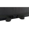Autosedačka DOUBLE pro dva malé psy 80×28x39 kapsy, černá/šedá