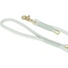 Soft Rope kulaté vodítko lano vypouštěcí karabina S-XL 1m/1cm šalvěj/máta