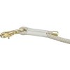 Soft Rope přepínací kulaté vodítko lano S-XL 2m/1cm šedá/světlešedá