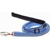 Vodítko RED DINGO Reflexní Bones 1,8m / 1,2cm -  Středně modrá