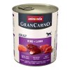 GRANCARNO konzerva ADULT hovězí/jehněčí 800g pes