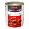 GRANCARNO konzerva ADULT hovězí 800g pes