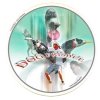 Samolepka DOG FRISBEE