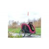 Vozík pro psa za jízdní kolo L 75 x 86 x 80/145 cm max. do 30 kg