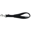 Vodítko ručka krátké černé PREMIUM M-XL 30 cm/25mm