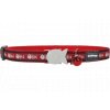 Obojek pro kočku RED DINGO 20-32cm/12mm Fishbone Red