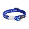 obojek red dingo cosmos blue kocka