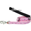 Vodítko malé Red Dingo 1,8m/1,2cm Breezy Love Pink