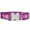 obojek siroky red dingo breezy love purple pes