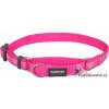 Obojek Red Dingo polostahovací pro psa 41 - 62cm/25mm Paw Impressions Hot Pink