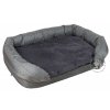 Pelíšek pro psa Fantastic Elegance s polštářem Šedý D97 - 108x75cm