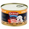 GRAND konzerva  Superpremium Junior pes krůtí 405g