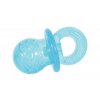 Hračka Dudlík pro psa TPR PACIFIER 7cm tyrkysový Zolux