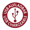 Svítící obojek USB kulatý na krk psa XS-S 35 cm zelená