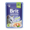 brit cat premium trout in jelly