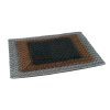 Podložka pro psa FUZZY umělá kožešina s protiskluzem 50x40cm Šedá